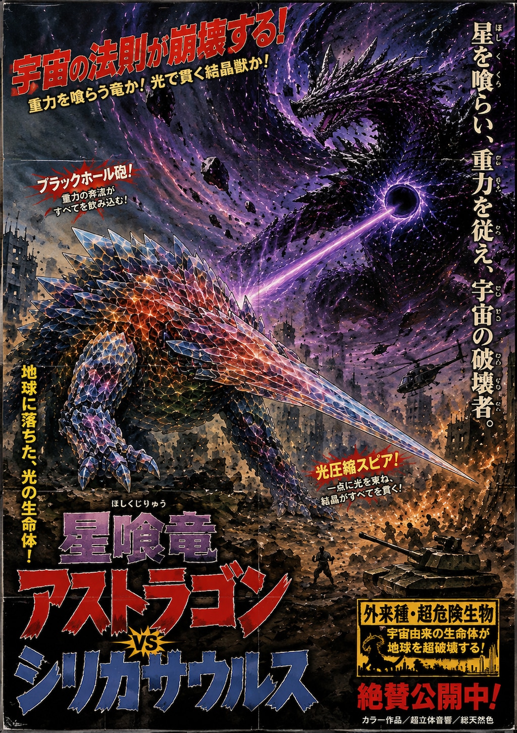 アストラゴンVSシリカザウルス