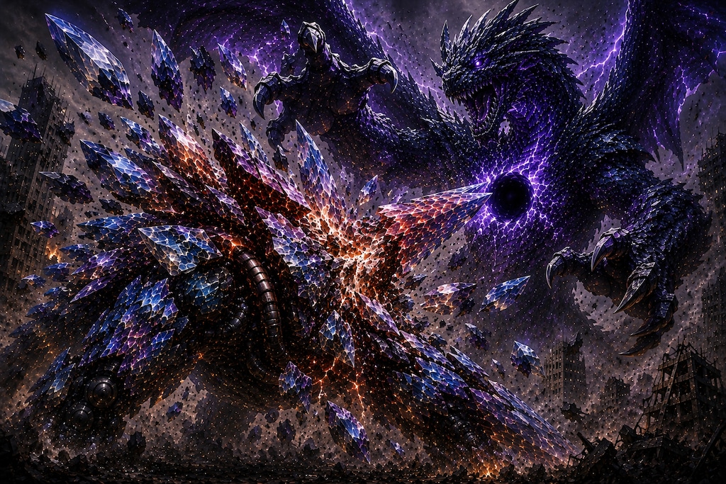 アストラゴンVSシリカザウルス