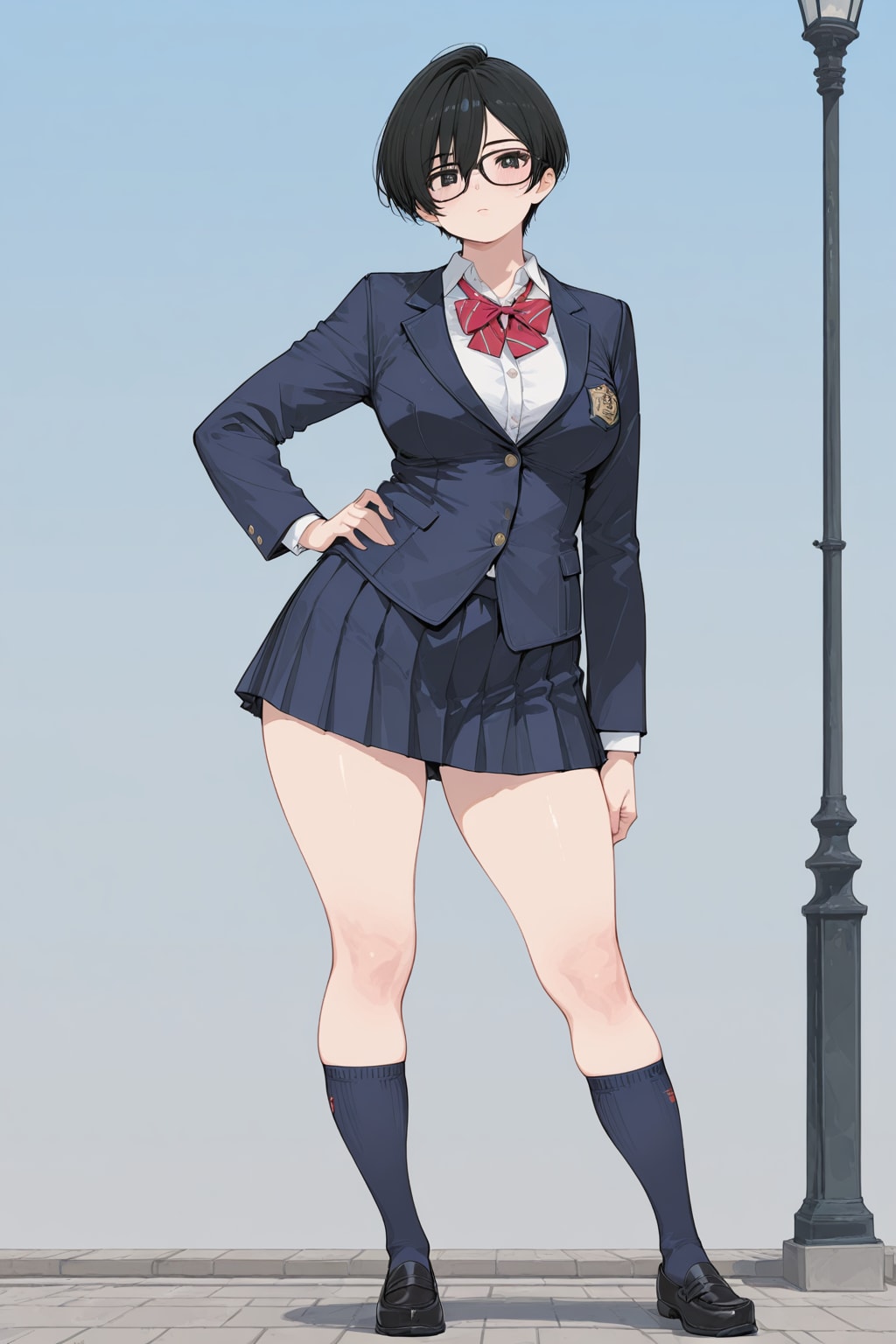 スカート短すぎんだろ