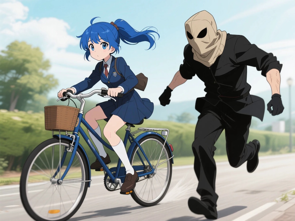 青ぽに探偵と 怪盗麻袋