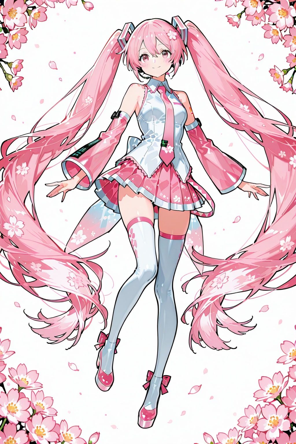 PHOENIX 桜ミク | の人気AIイラスト・グラビア