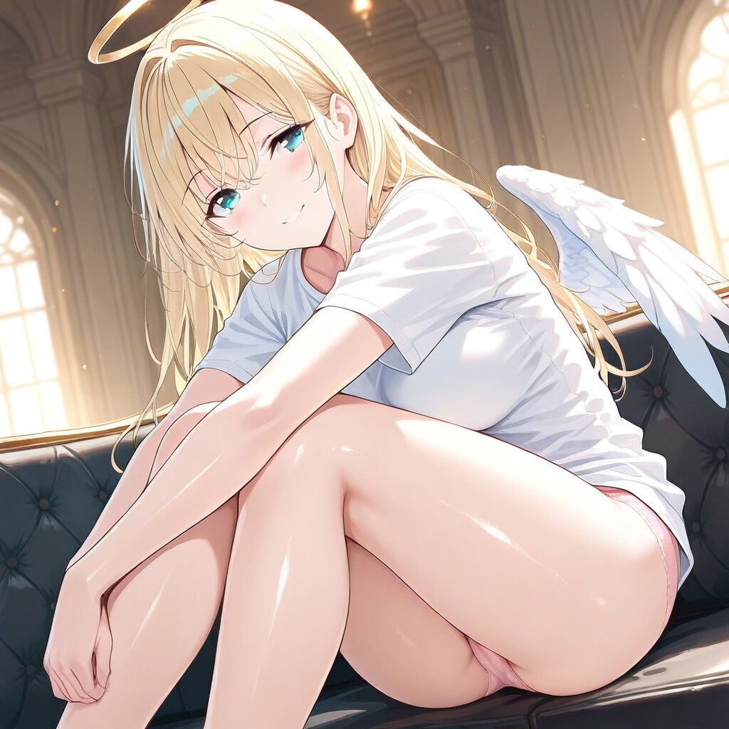 ブルマ履き忘れ王女さま