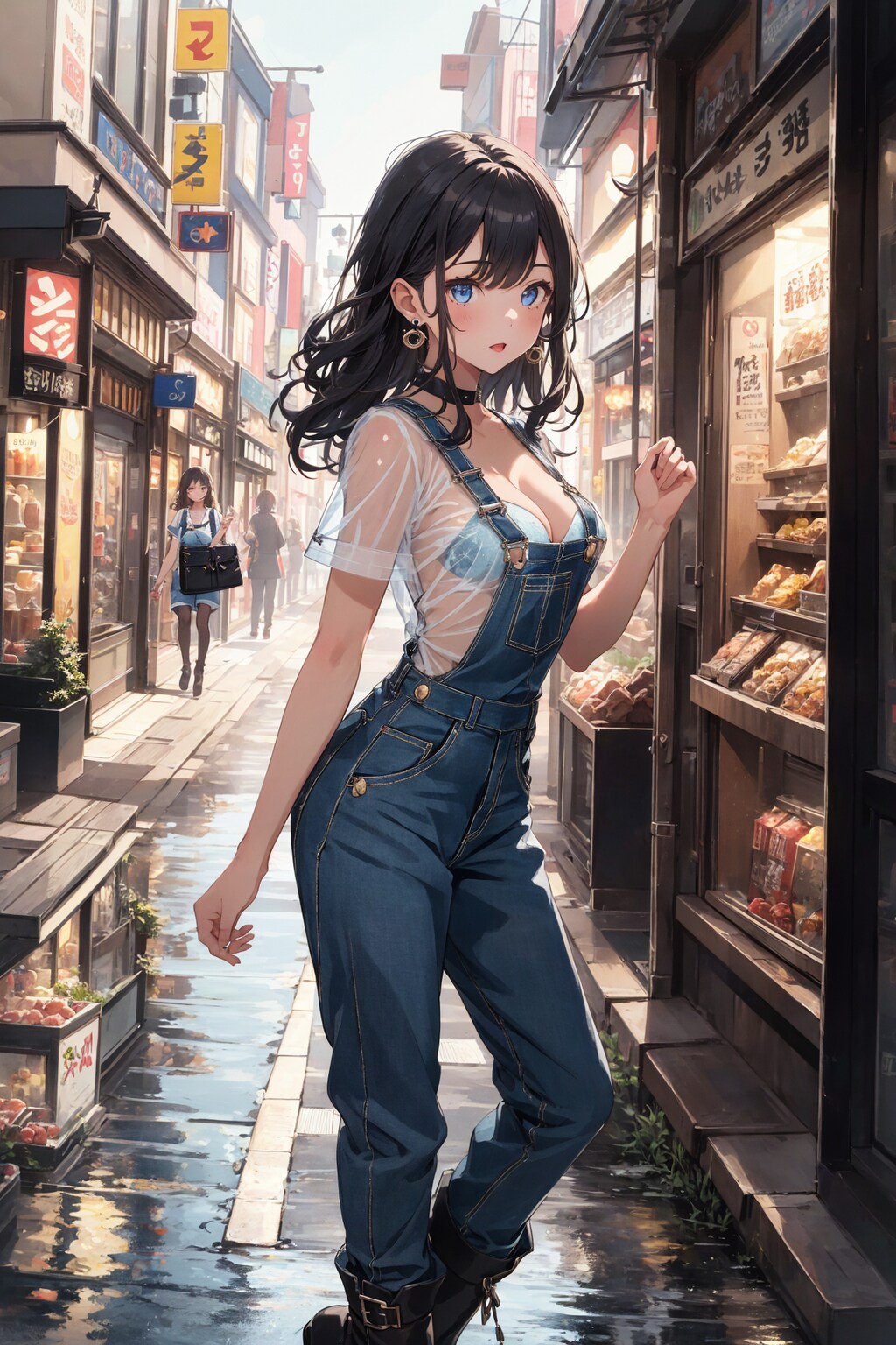 街角の、お洒落なあの女性