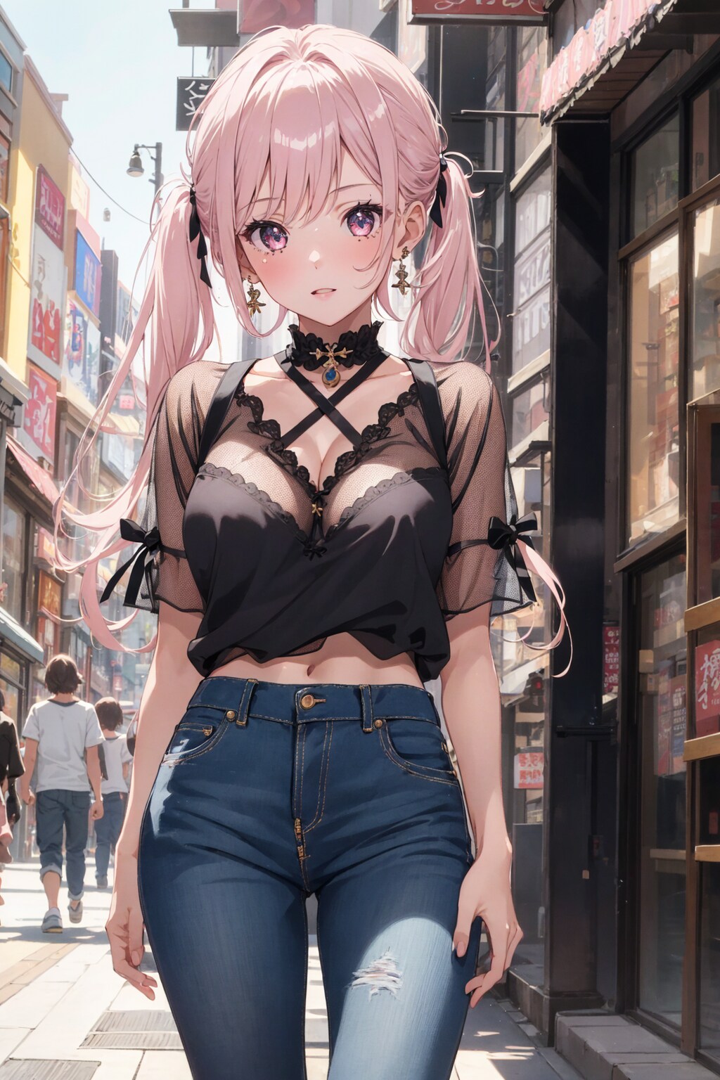 街角の、お洒落なあの女性