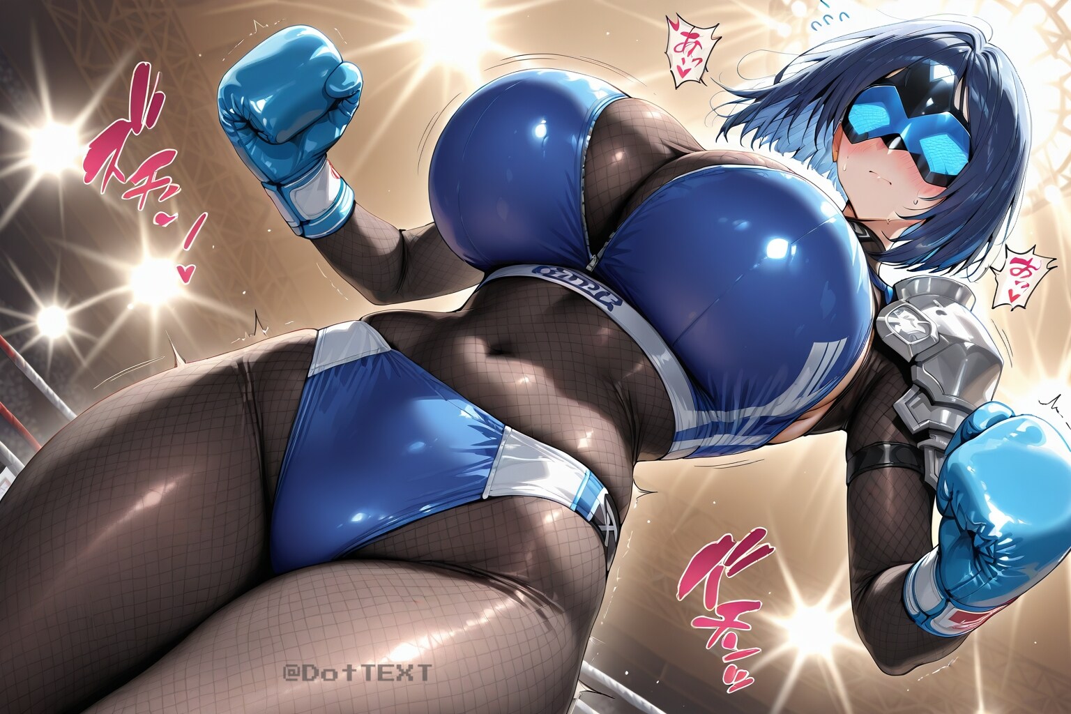 覆面？blue_爆乳戦士_260315