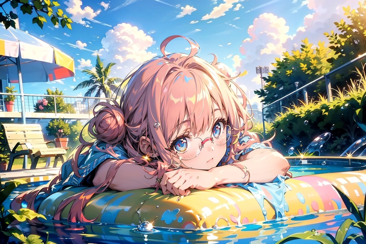 今がこんなに暑いんじゃこれから先、地上では生きていけません | の人気AIイラスト・グラビア