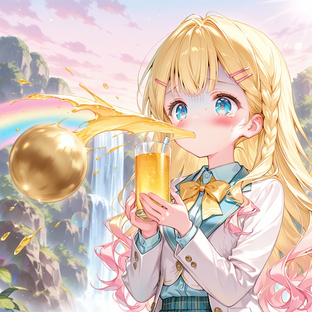 ぶっはーーー💦🌈 | の人気AIイラスト・グラビア