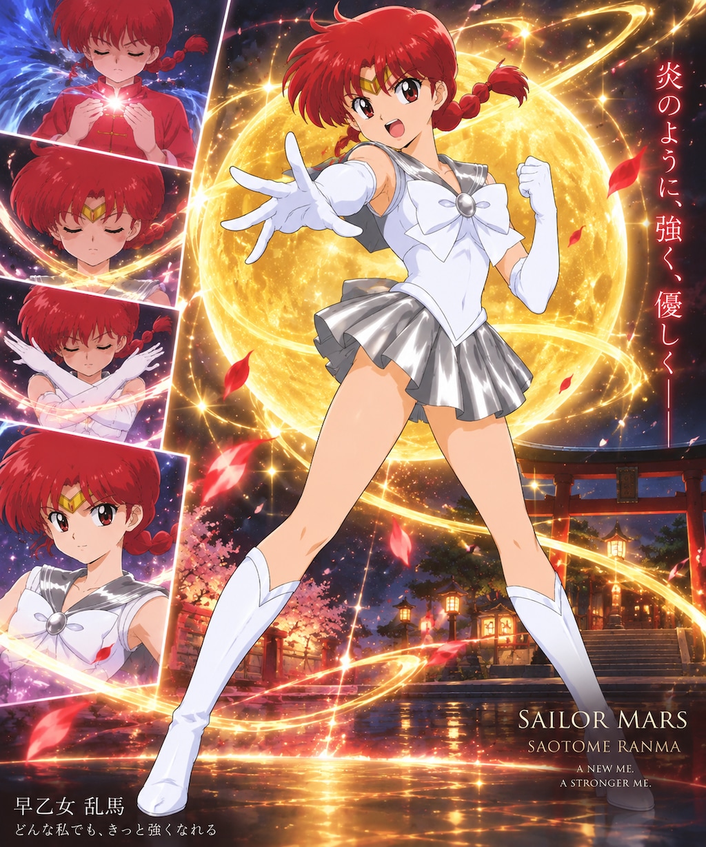 美少女戦士セーラーらんまー～変身～
