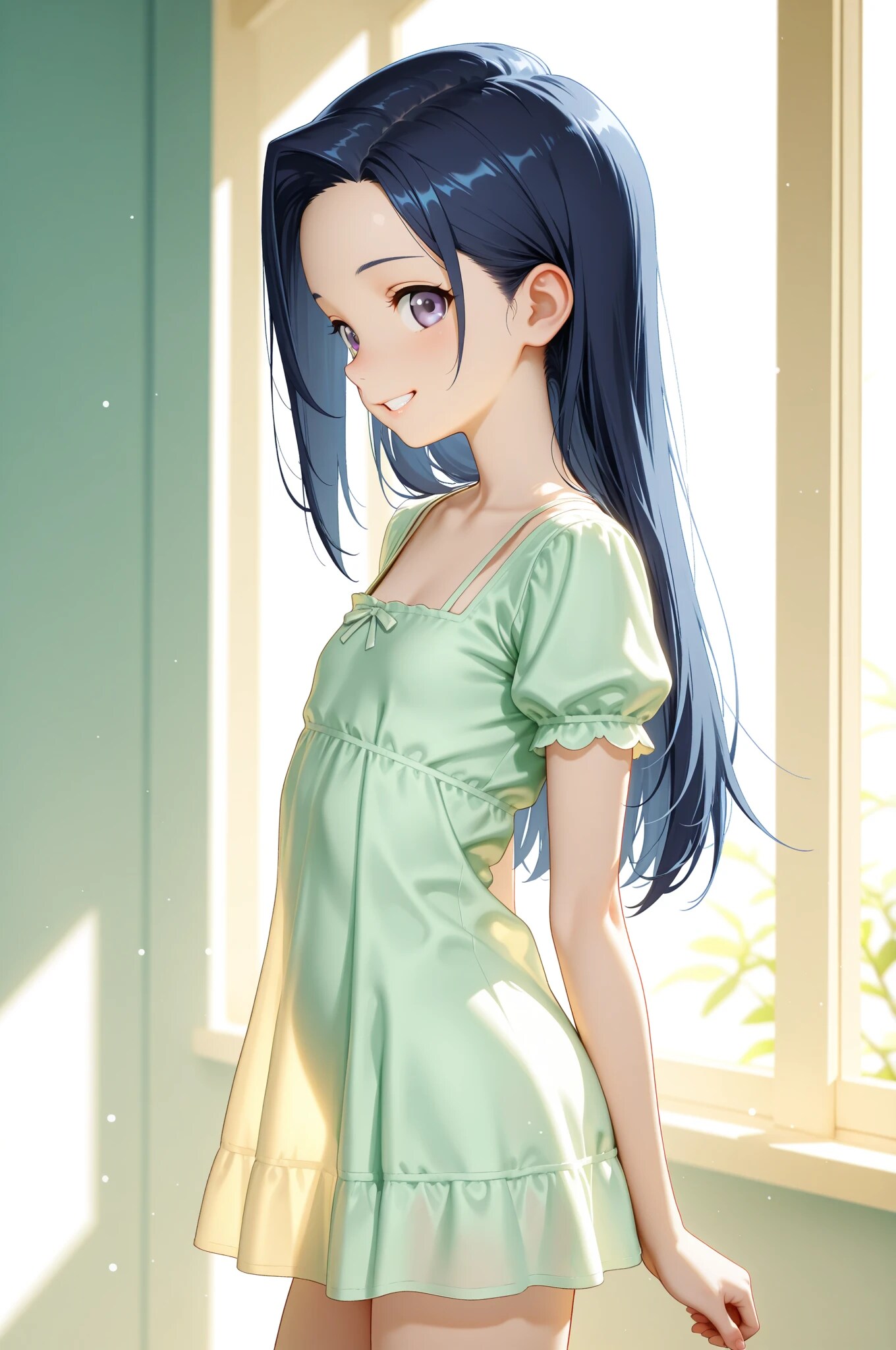 陽だまりのロングブルー_大日向まひろ
