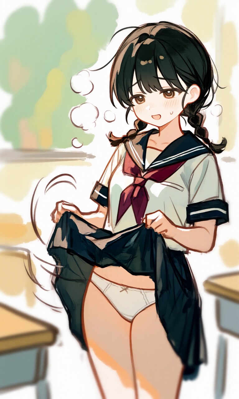 暑いから
