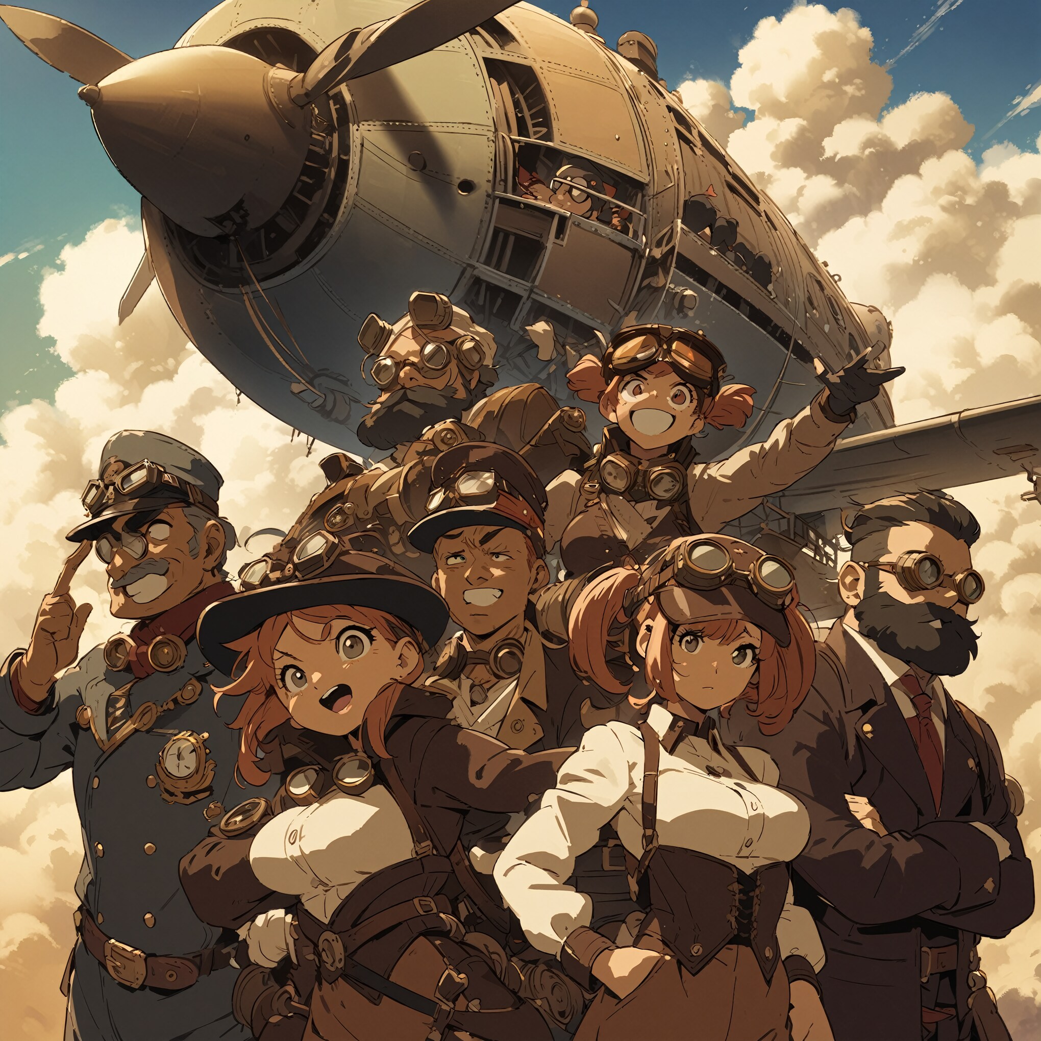 野郎共！ 出発だ！
