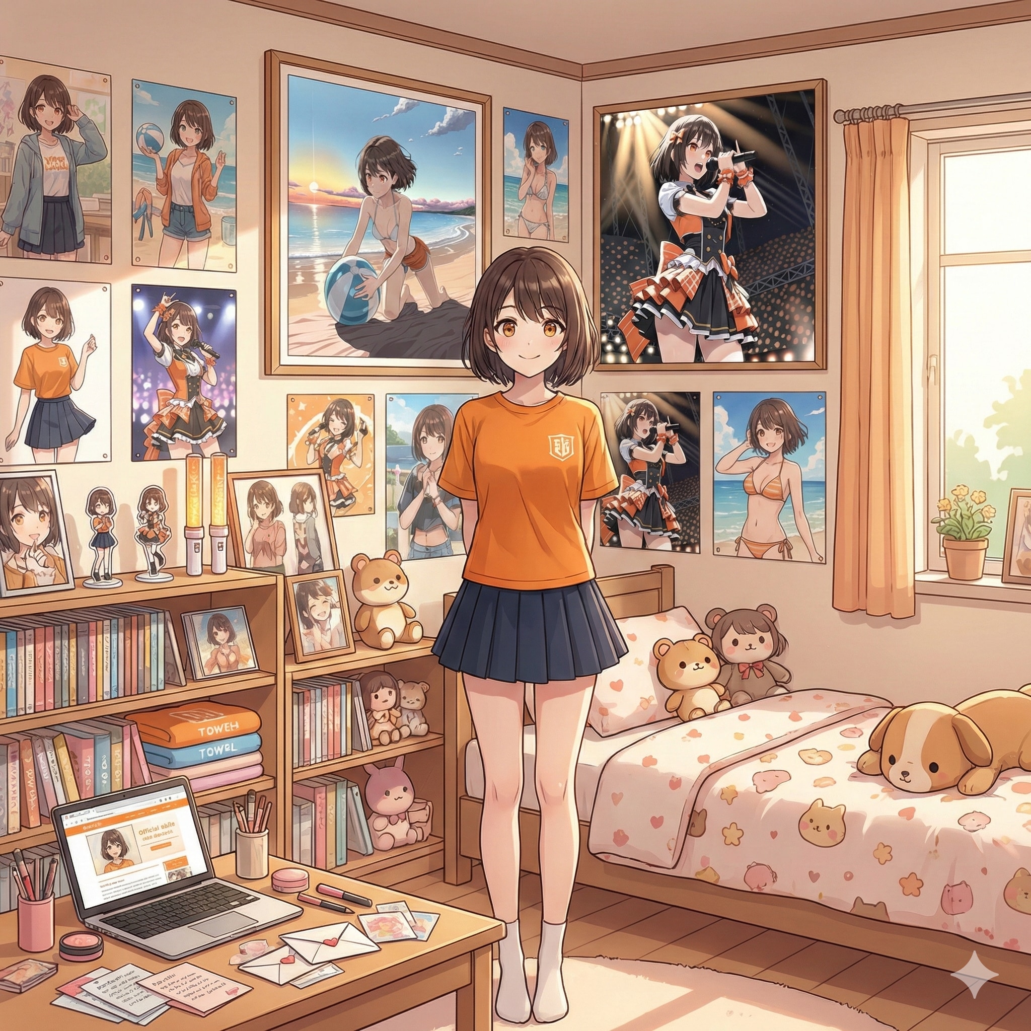 凪ちゃんのお部屋 | の人気AIイラスト・グラビア