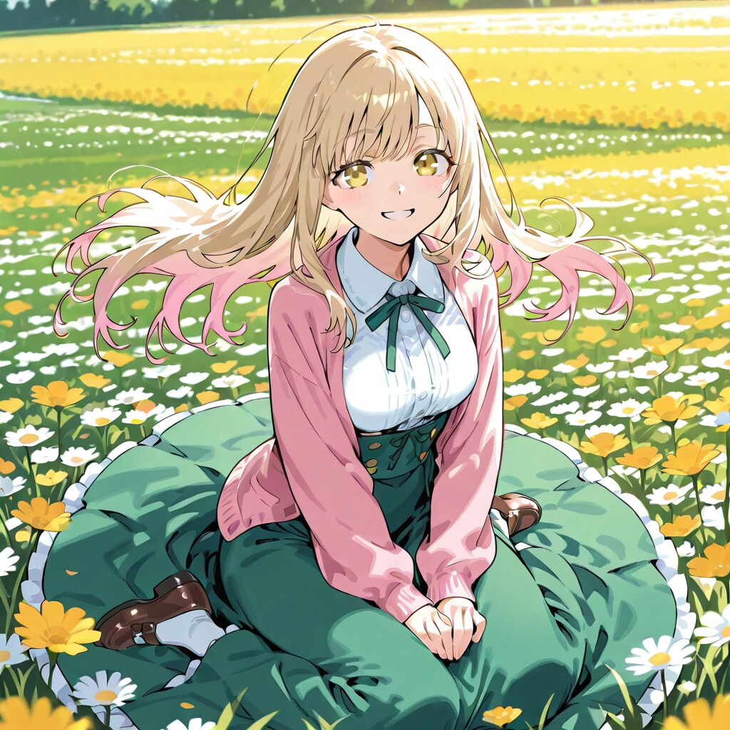 花畑にお出かけ