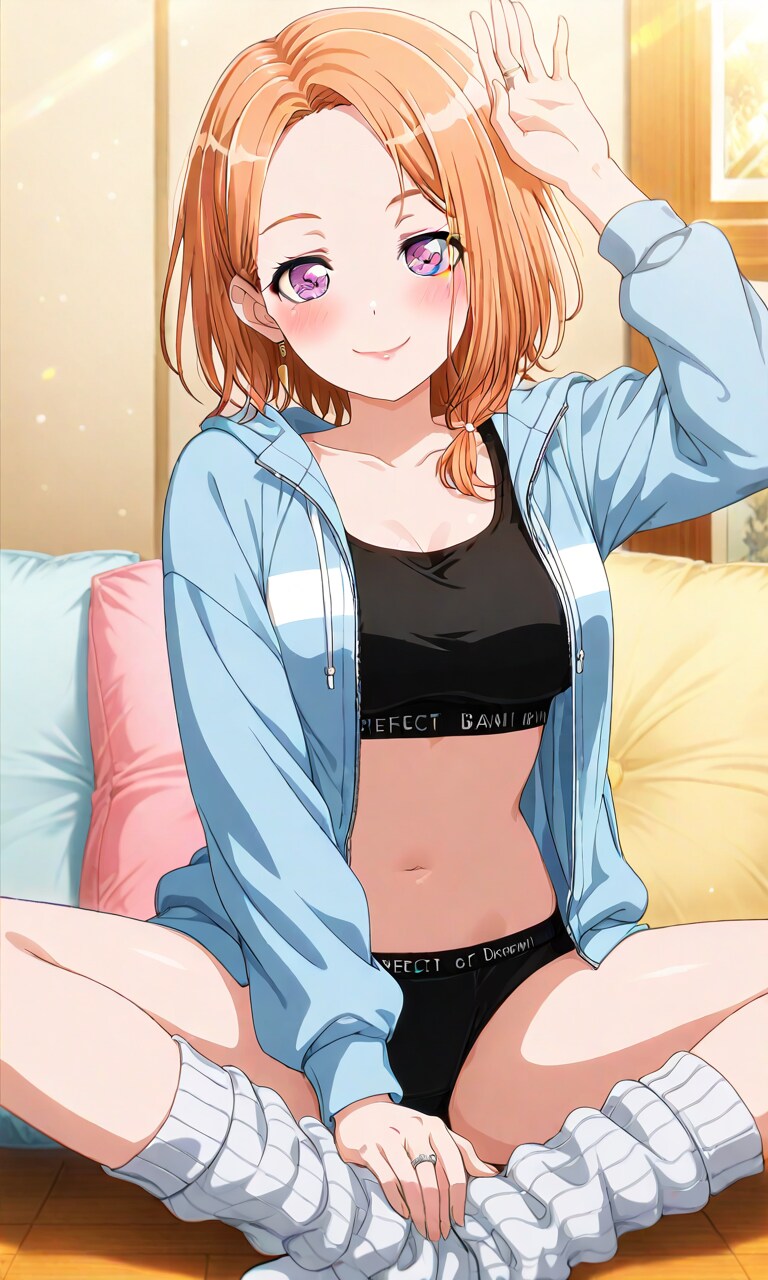 自宅の万里さん