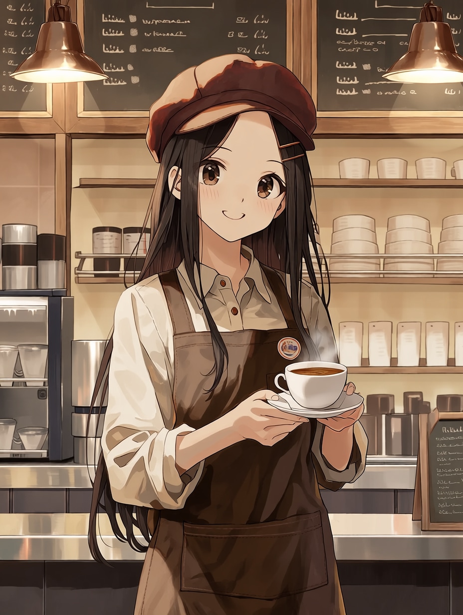 カフェのお姉さん☕✨172