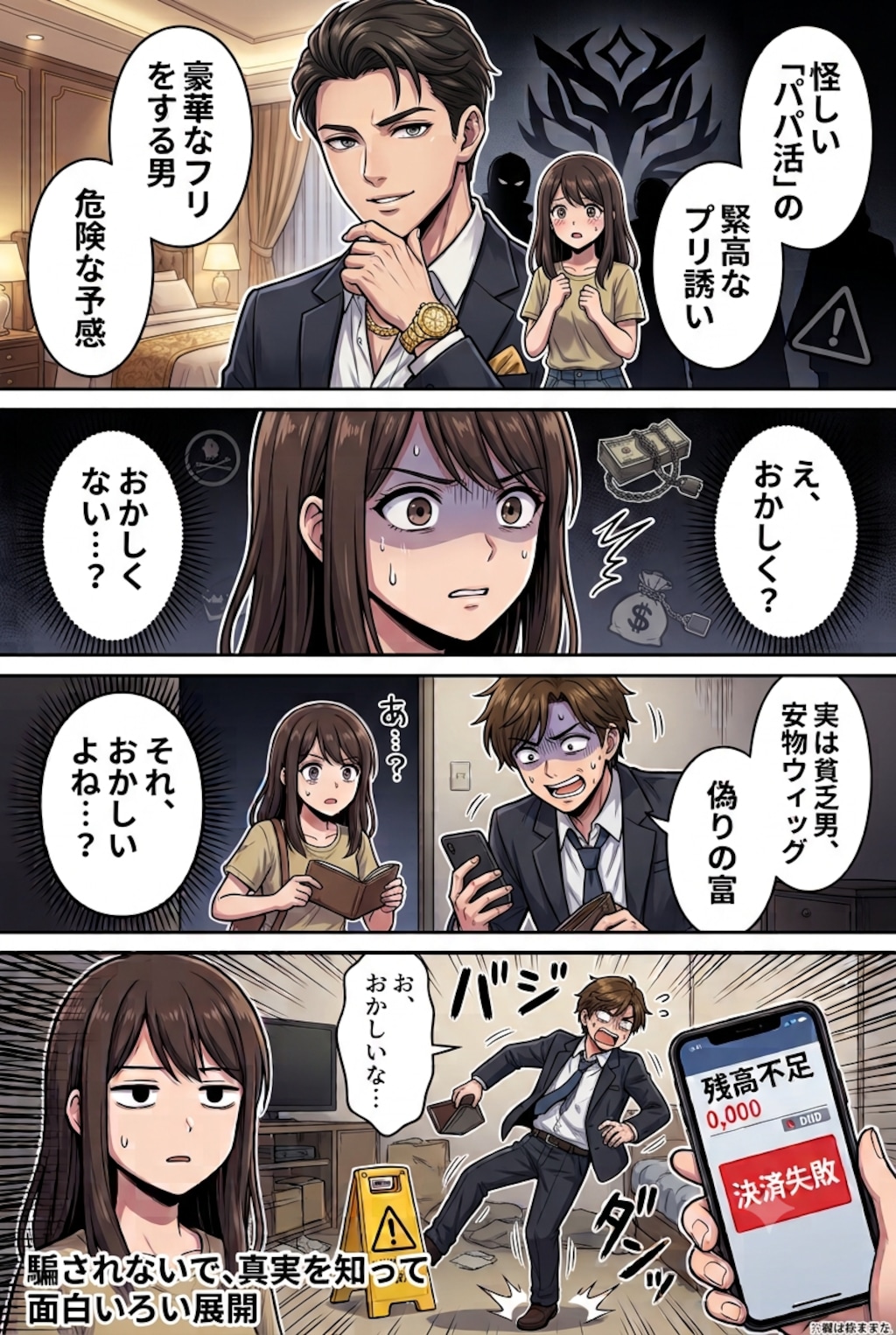 怪しいパパ活！💦