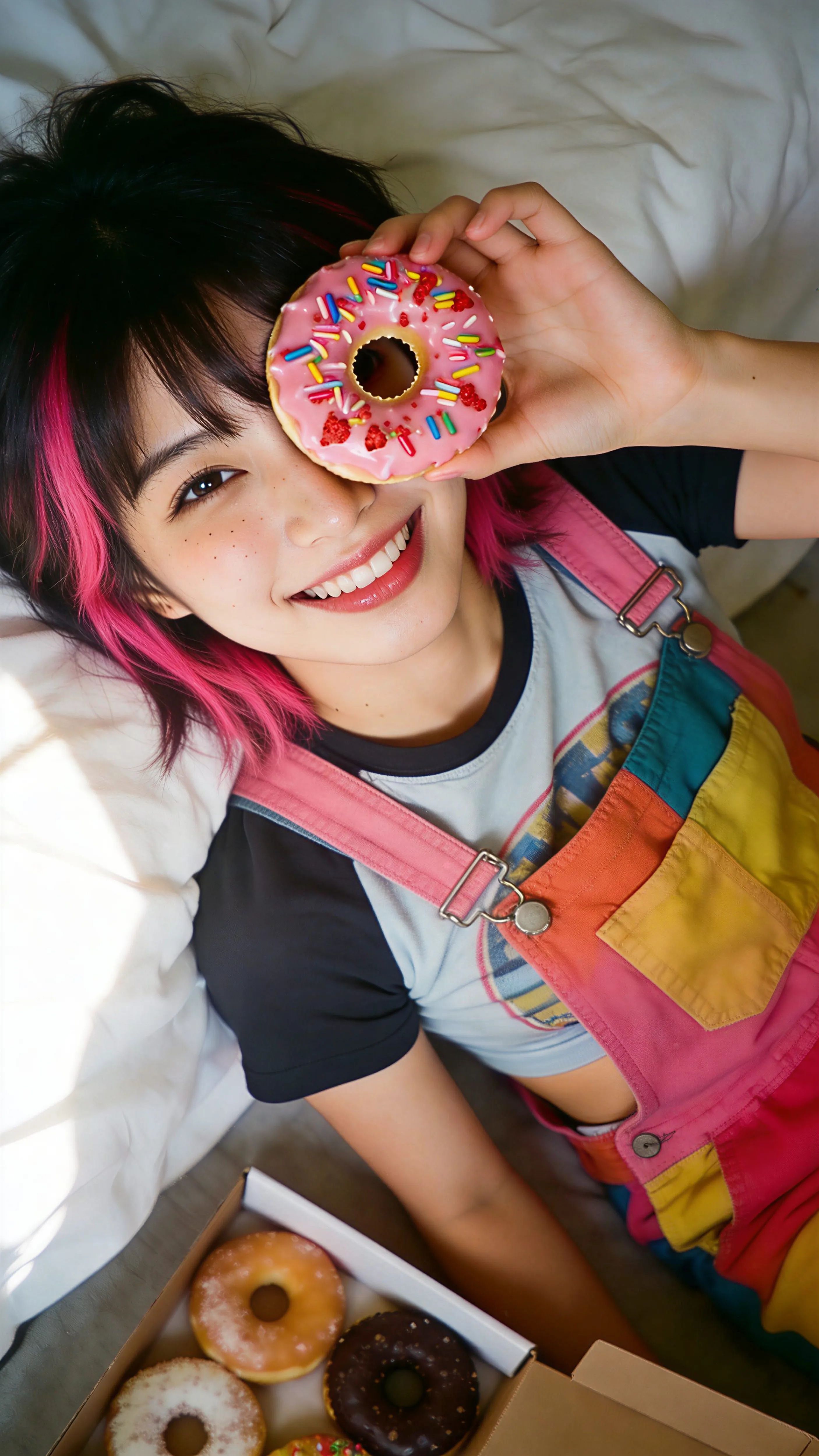 A Donut Full of Sunshine | の人気AIイラスト・グラビア