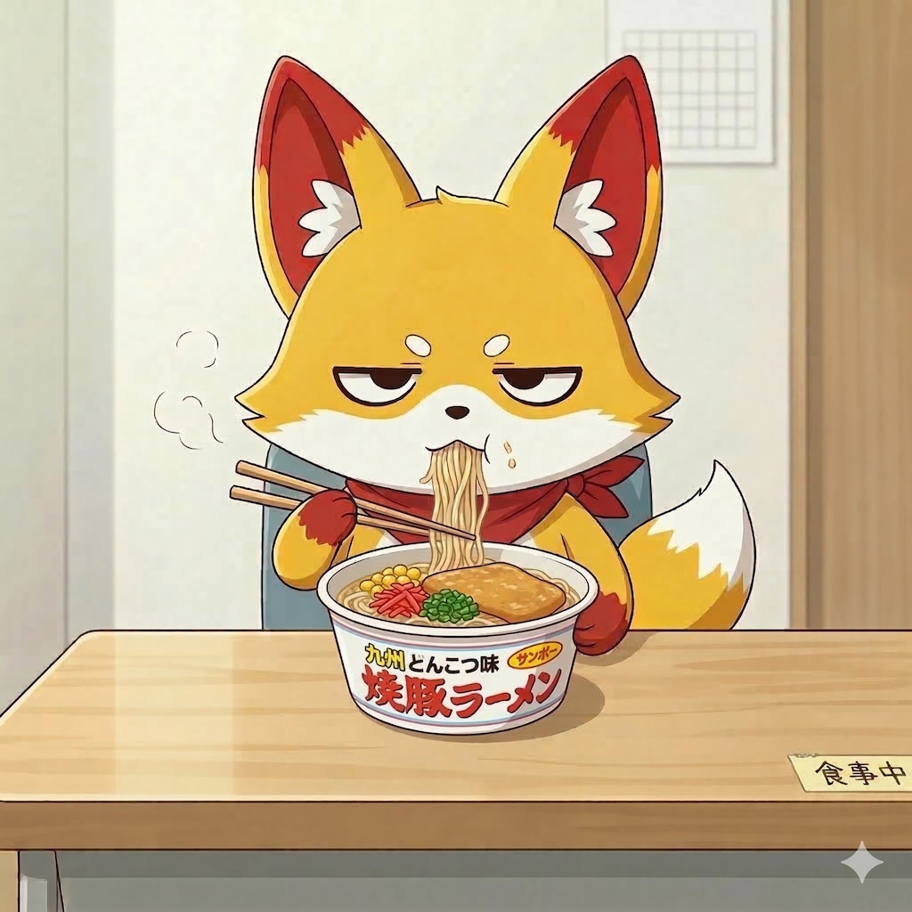 魔改造油揚げラーメン
