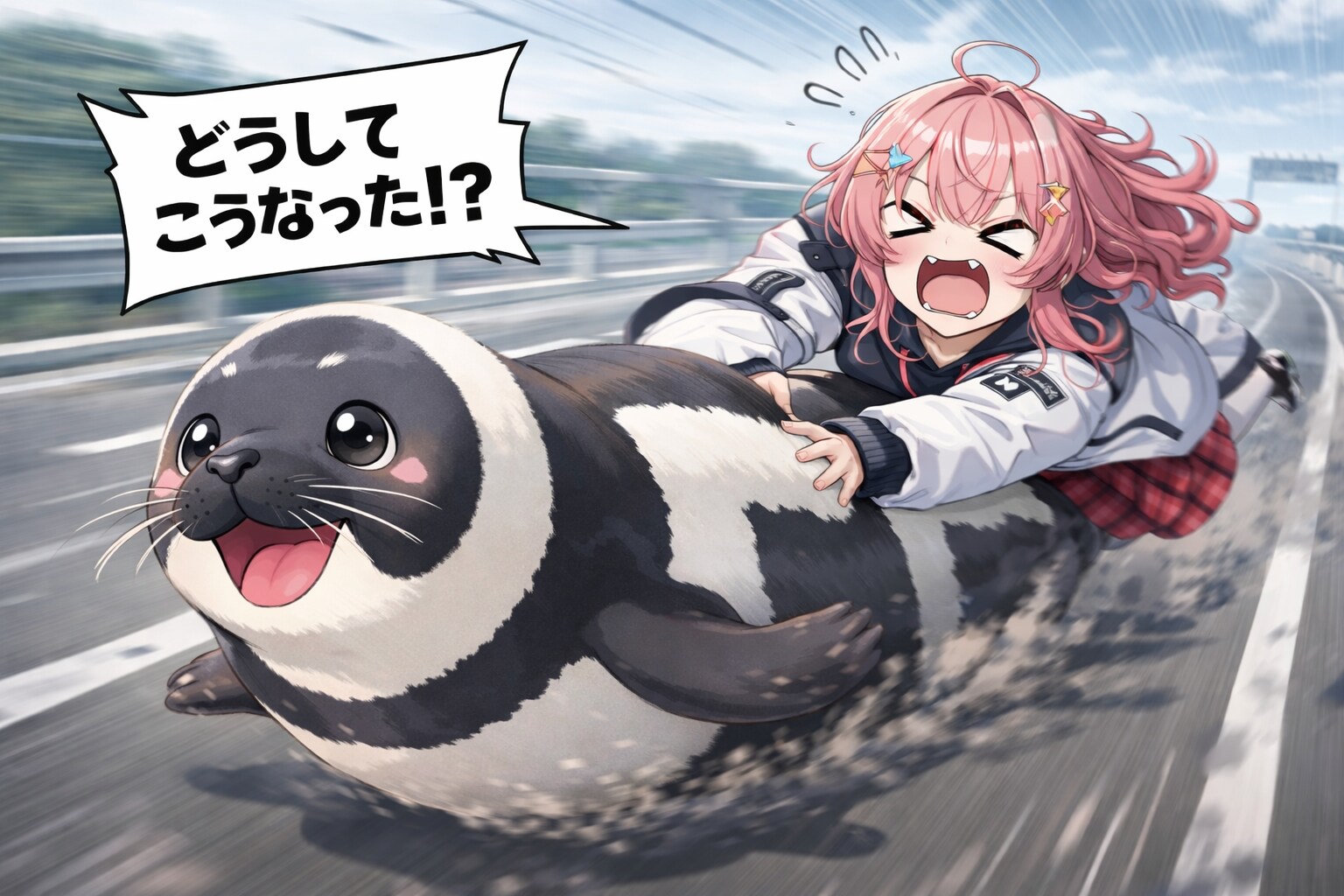 パンダガールキャラ名鑑番外編：クラカケアザラシ