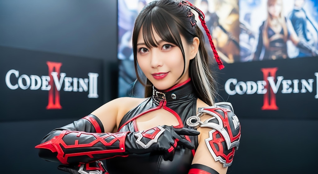 バンダイナムコのCODEVEIN２のブース