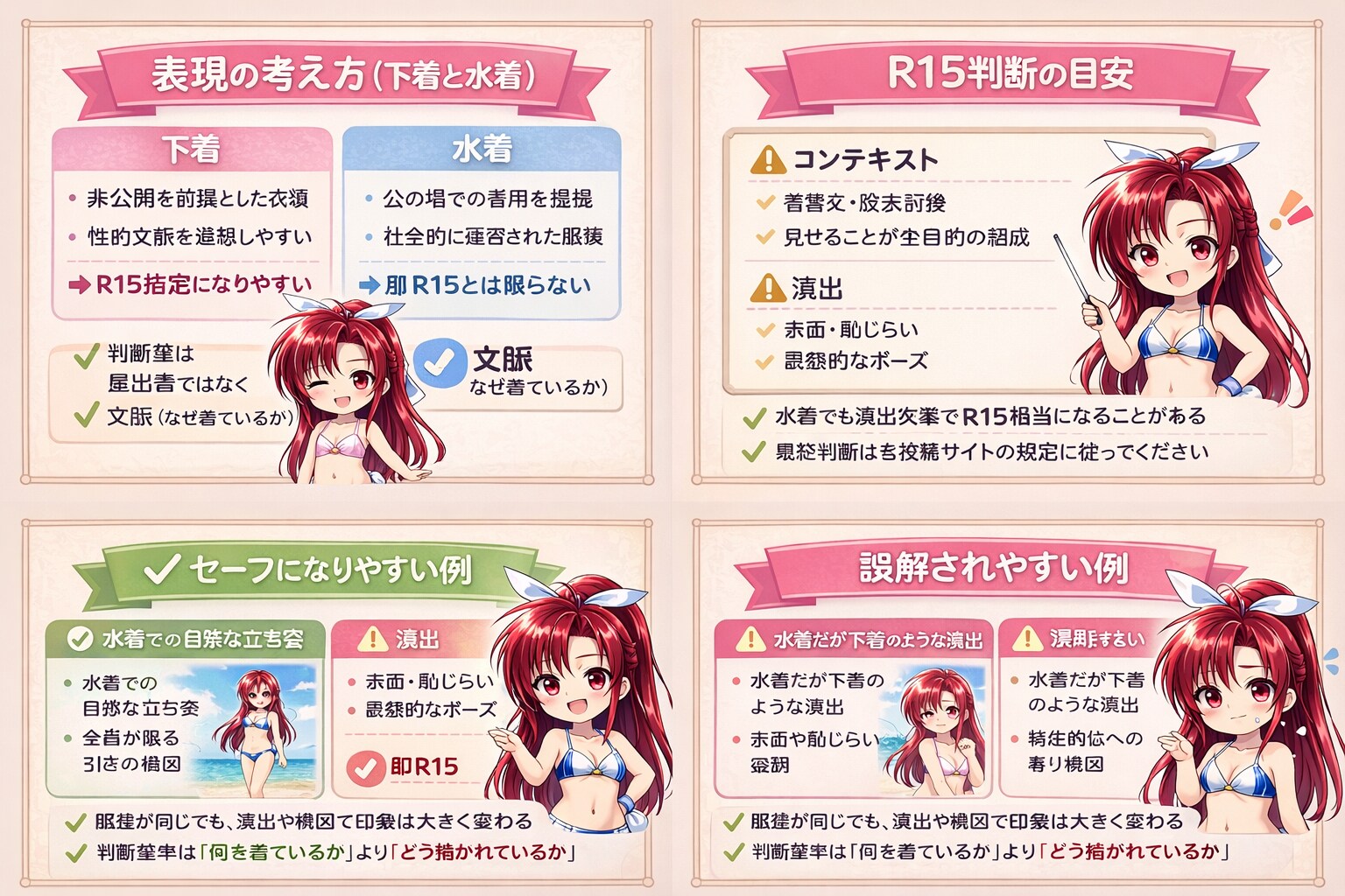 R-15の境界線はどこ？