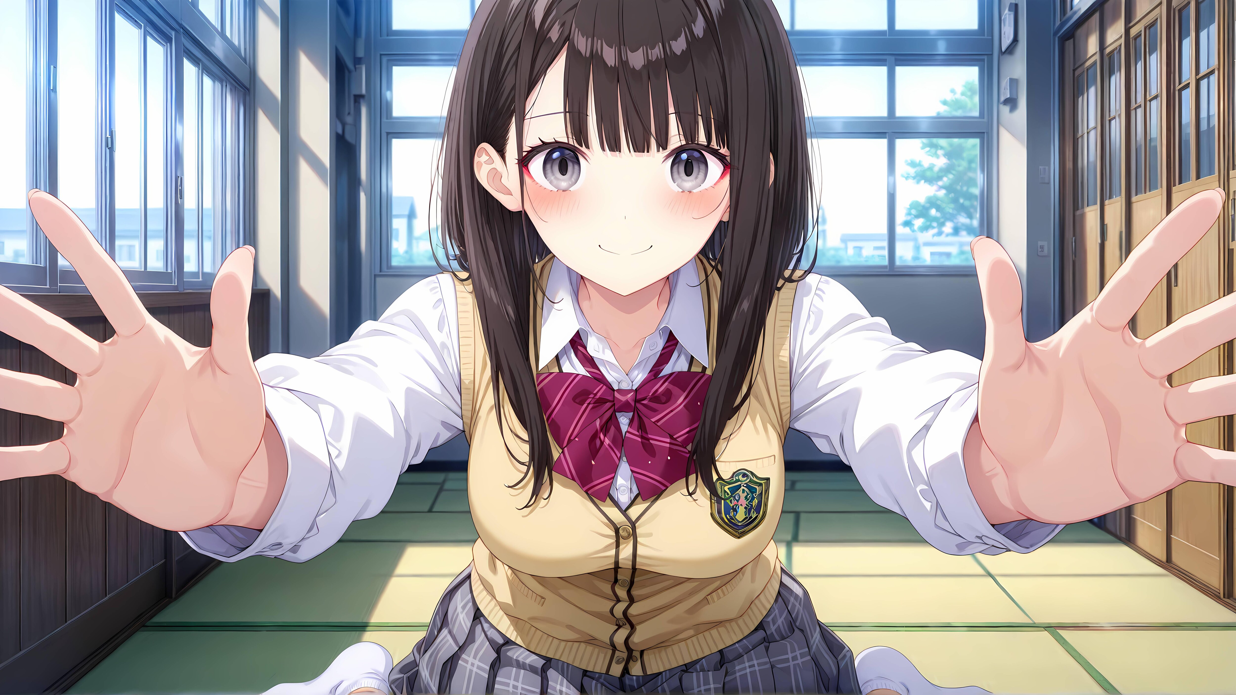 じっとしててね