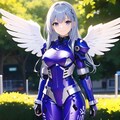 紫メカ天使 2枚目
