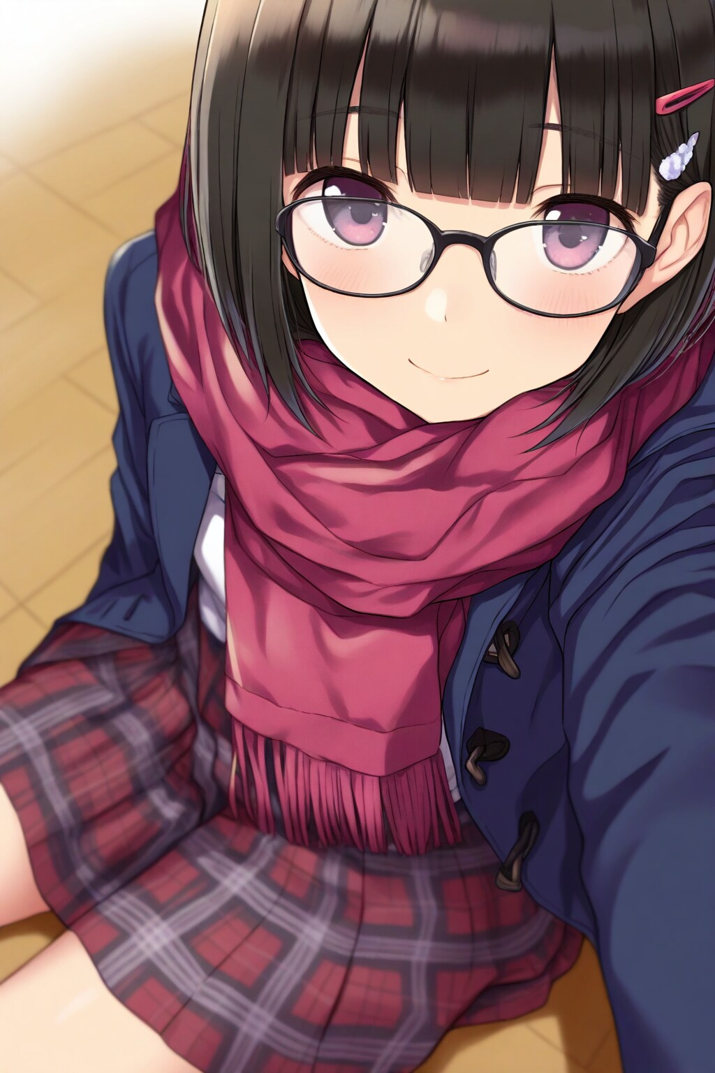 お座りメガネちゃん👓✨2
