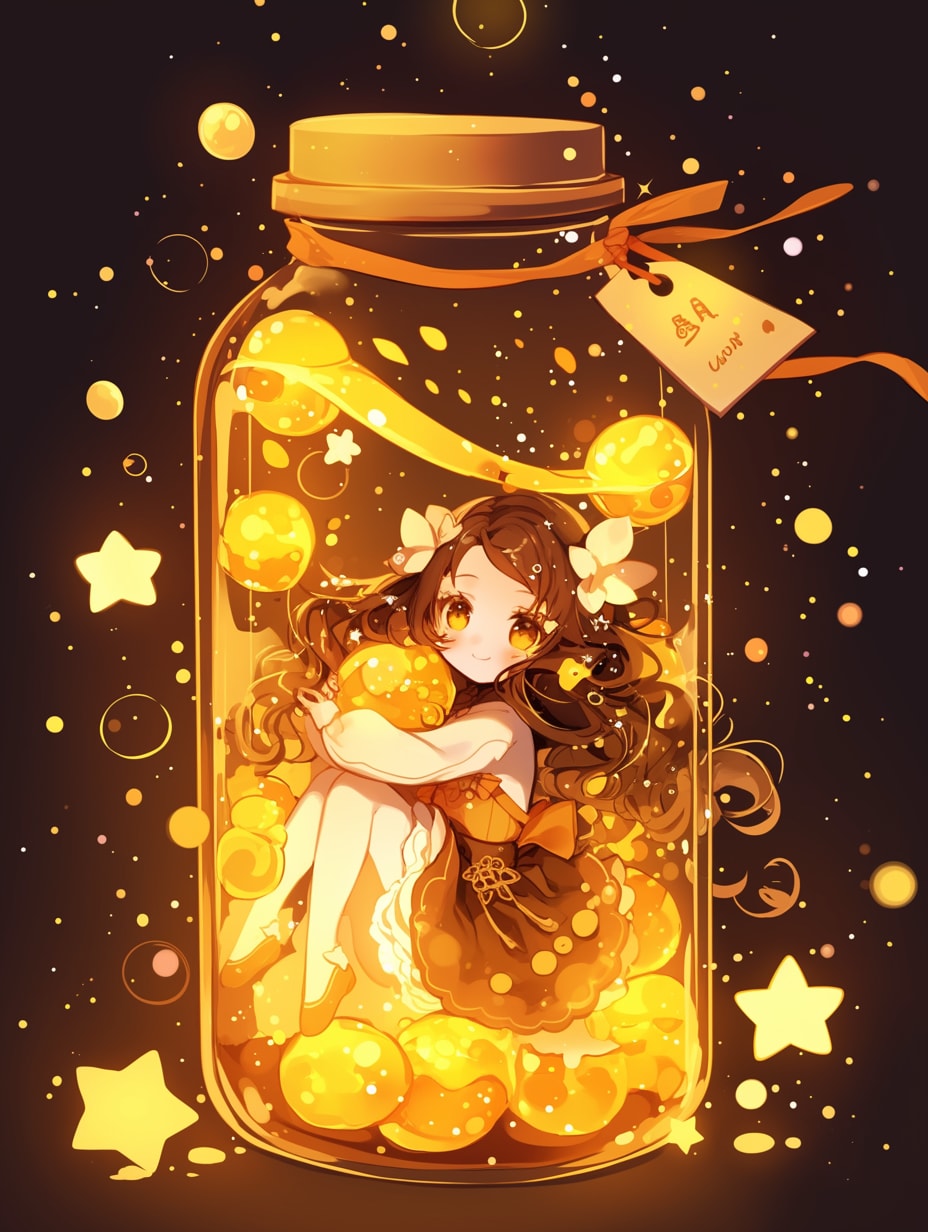 「瓶詰の少女」黄99