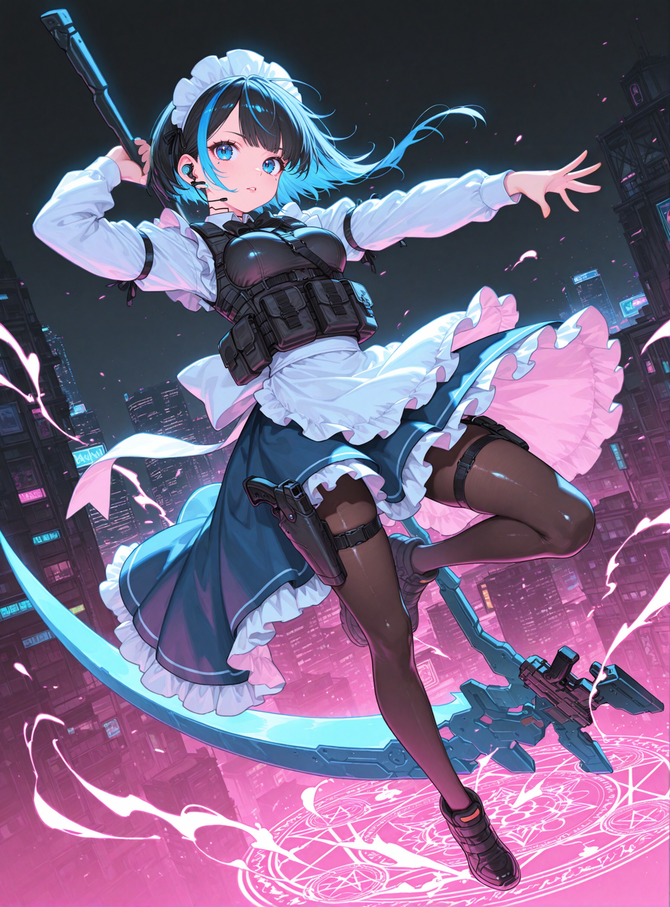 Tactical Maid Wizard | の人気AIイラスト・グラビア