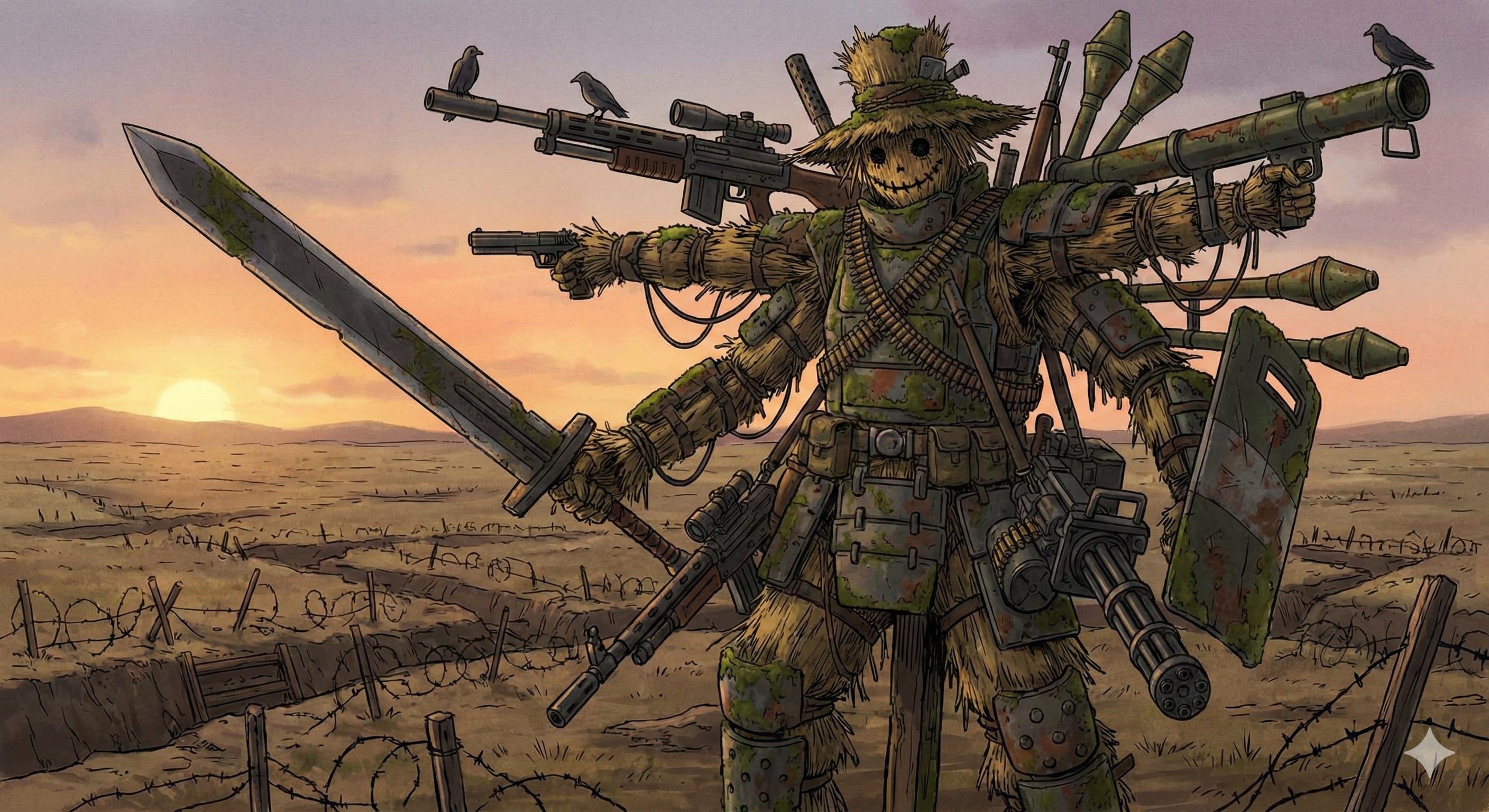 フルアーマー案山子 | の人気AIイラスト・グラビア