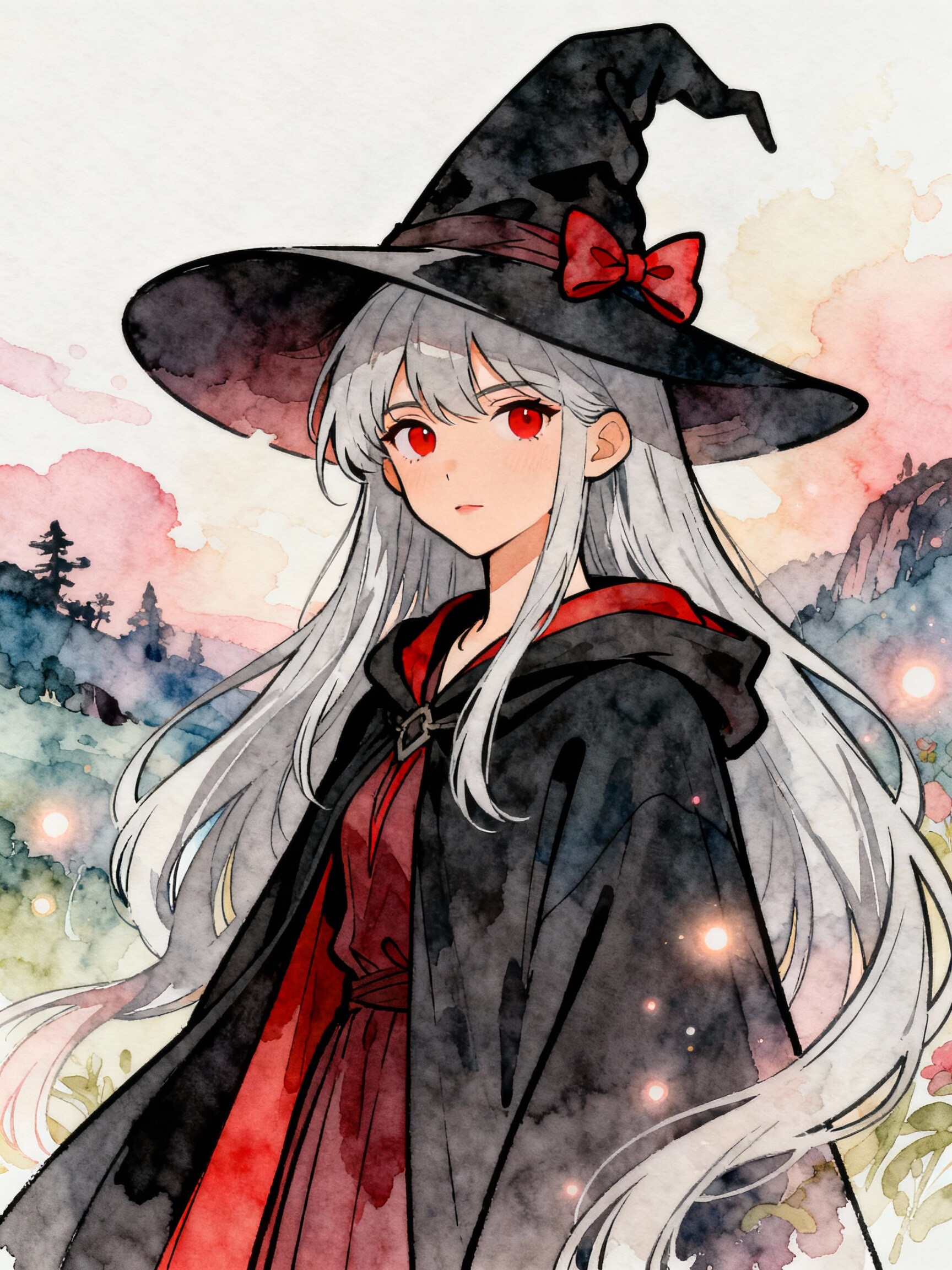 Seedreamお試し水彩画風 | の人気AIイラスト・グラビア