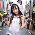 貓耳パーカーむすめ達（勿論ちっぱい） 4枚目