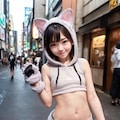 貓耳パーカーむすめ達（勿論ちっぱい） 6枚目