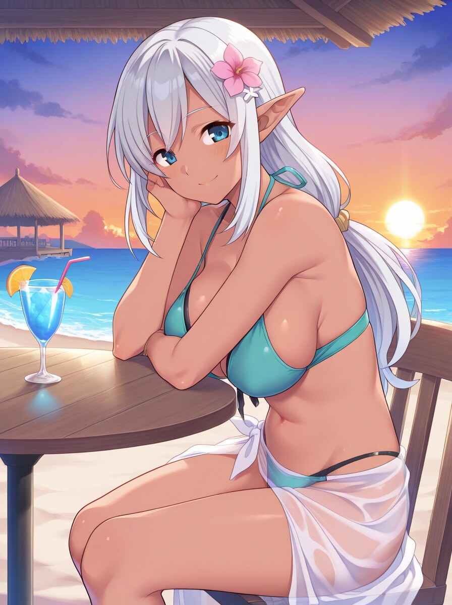 エルフさんのそれとないお誘い