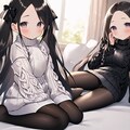 セーターとタイツの季節が来ましたね 3枚目
