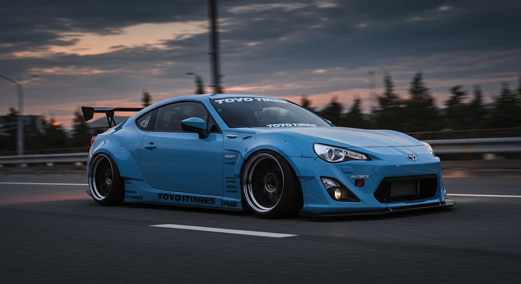 トーヨータイヤ86のドリ車