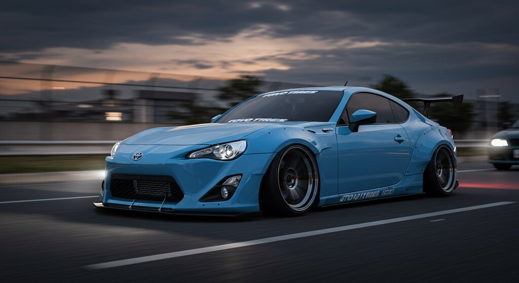 トーヨータイヤ86のドリ車