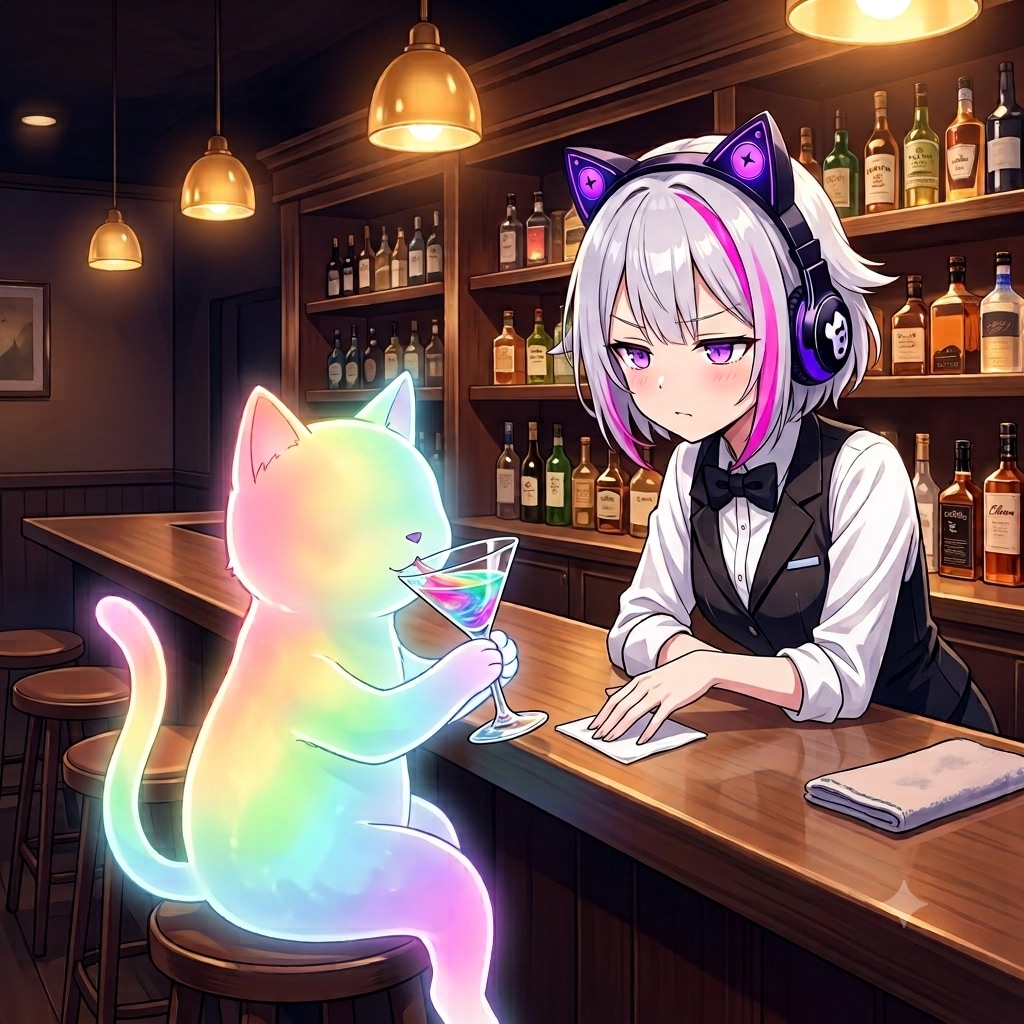 バーでのひと時