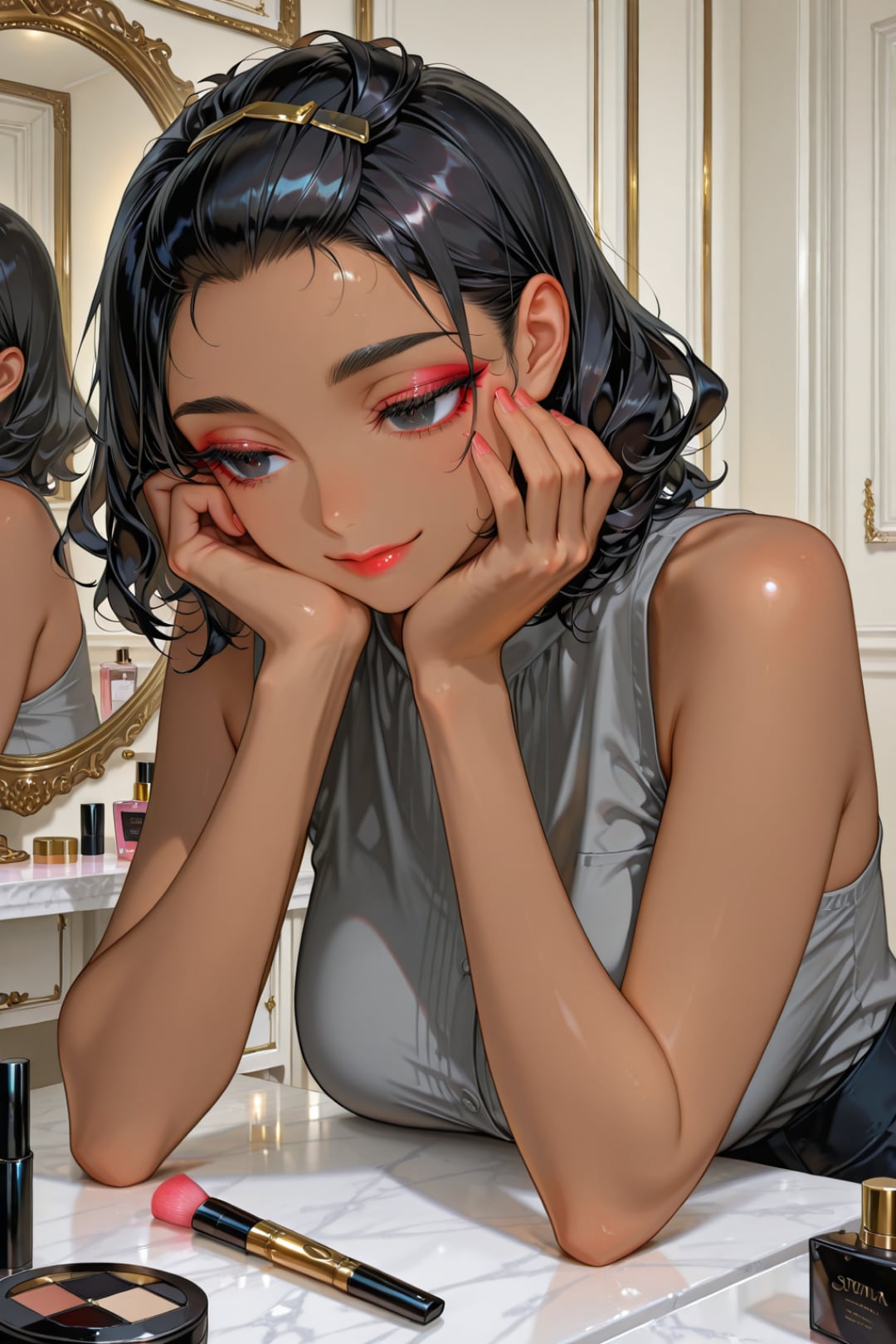 余裕綽々 | の人気AIイラスト・グラビア