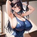 久しぶりの競泳水着 6枚目