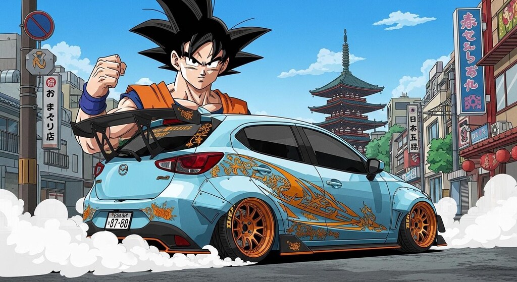 孫悟空とデミオ