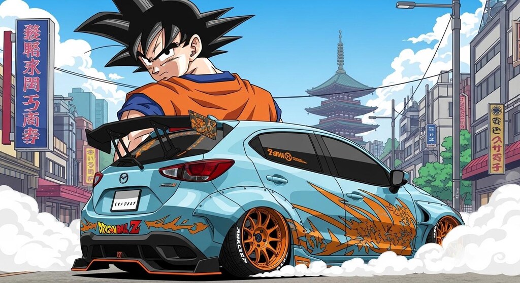 孫悟空とデミオ