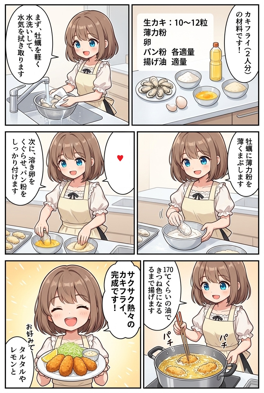 カキフライ | の人気AIイラスト・グラビア