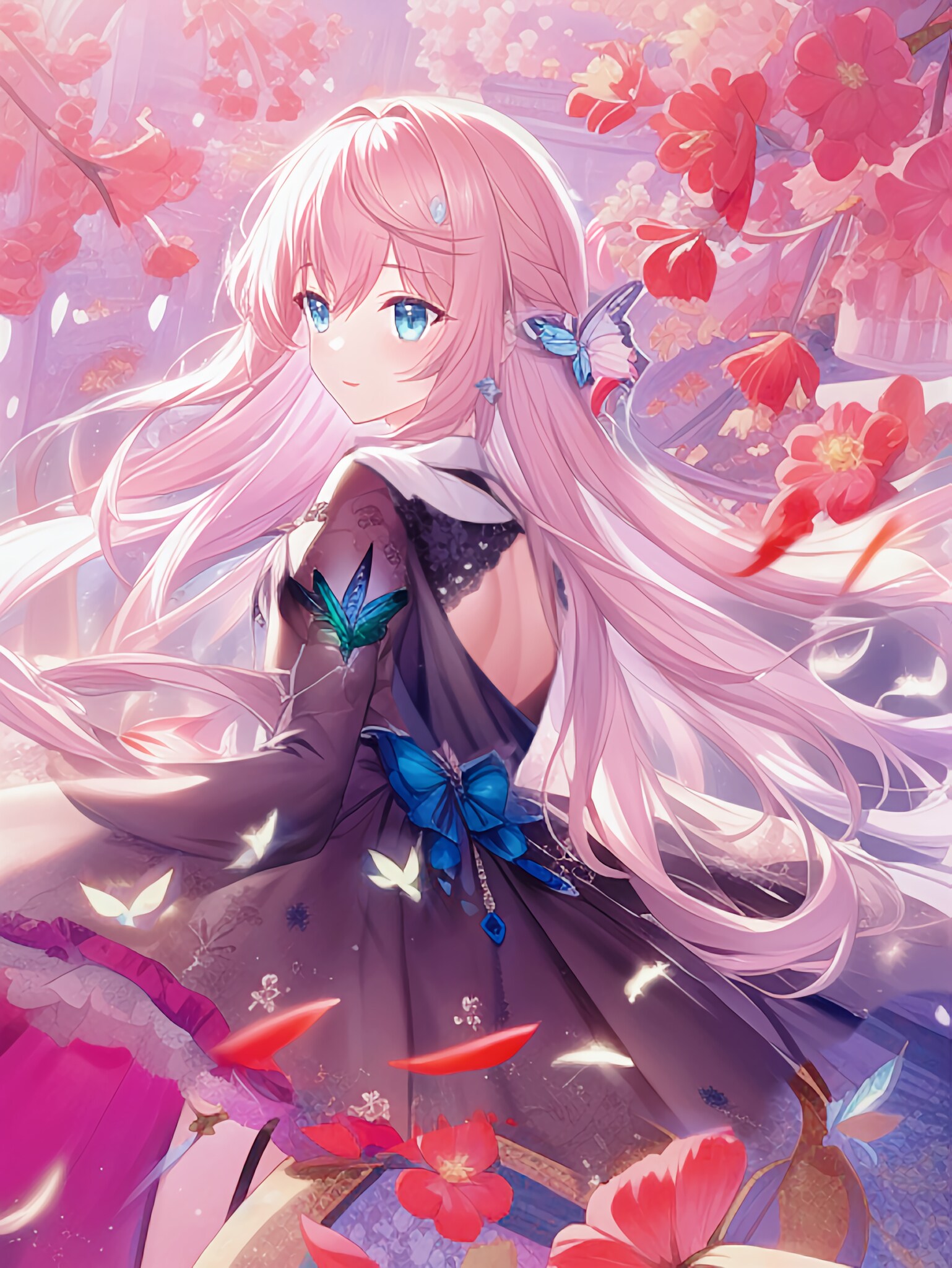 花と蝶