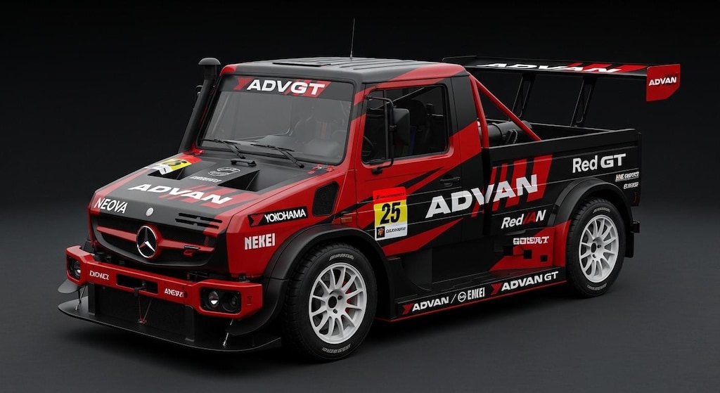 アドバンウニモグレーシングカー