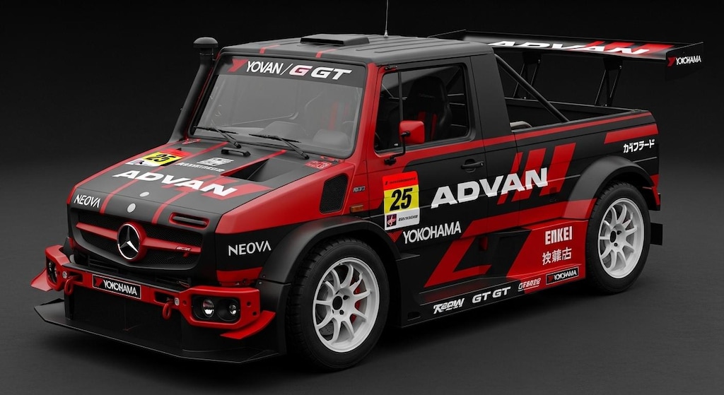 アドバンウニモグレーシングカー