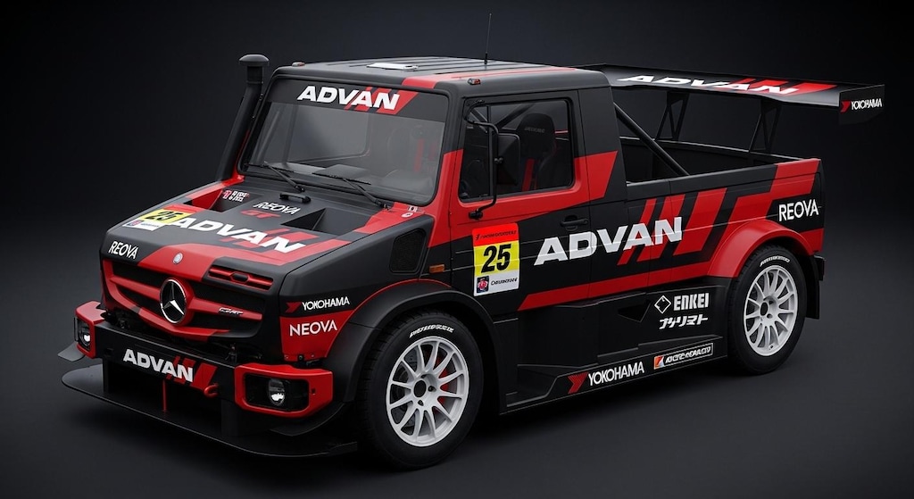 アドバンウニモグレーシングカー