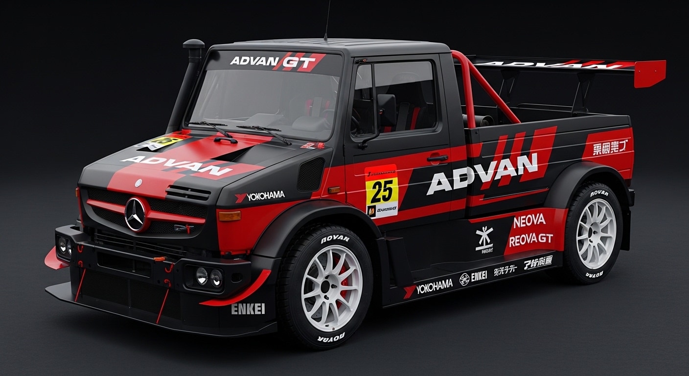 アドバンウニモグレーシングカー | の人気AIイラスト・グラビア