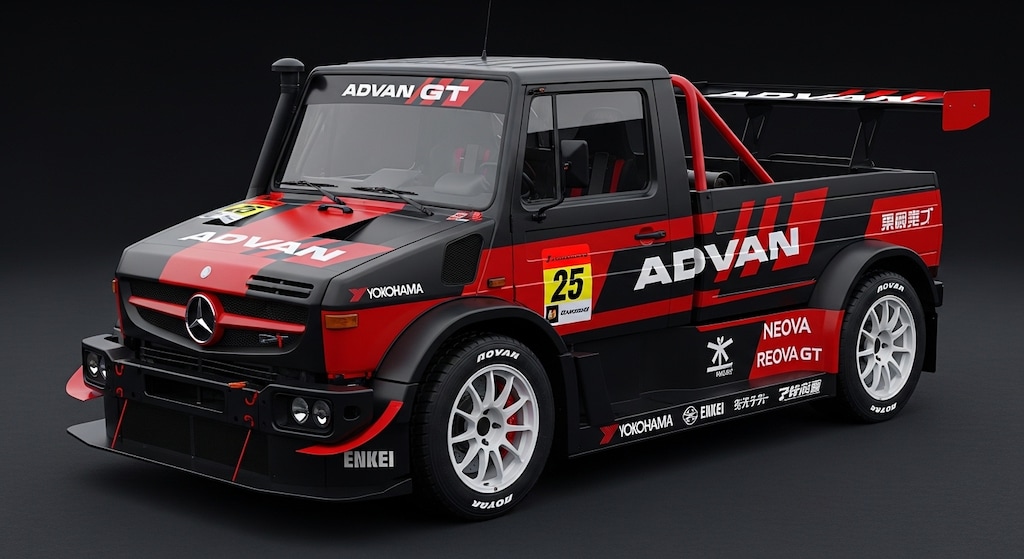 アドバンウニモグレーシングカー